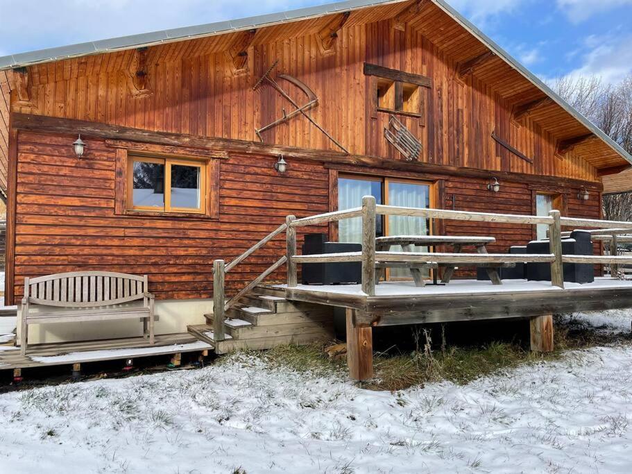 Chalet Familial - Pyrenees, Au Coeur Des 3 Stations La Cabanasse ภายนอก รูปภาพ